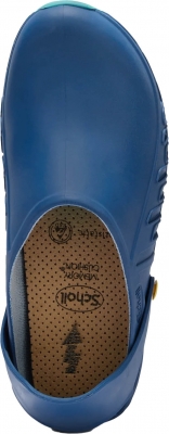 Saboti de lucru autoclavabili Evoflex, emerald/navy blue, Scholl